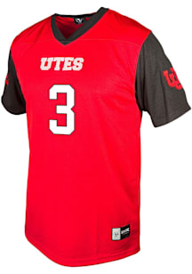 Levani Damuni  Genuine Collective Utah Utes Red Football NIL Football Jersey