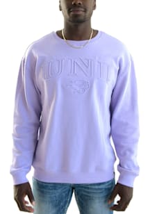 Gameday Social Northern Iowa Panthers Womens Lavender Easley Crew Sweatshirt