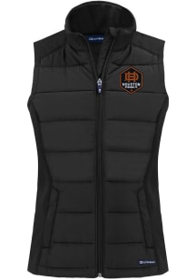 Cutter and Buck Houston Dynamo Womens Black Evoke Vest