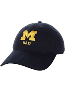Michigan Wolverines Dad Twill Adjustable Hat - Navy Blue