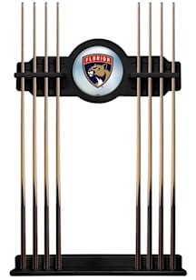 Florida Panthers Solid Wood Cue Rack Pool Table