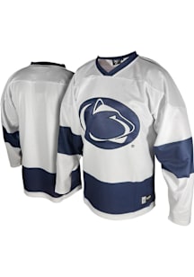 Genuine Collective  Penn State Nittany Lions Mens White Replica Hockey Jersey