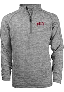 MIT Engineers Youth Grey Mathew Long Sleeve Quarter Zip Shirt