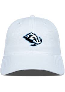 Levelwear Utah Mammoth Matrix Tech Unstructured 3D Embroidered Patch Adjustable Hat - White