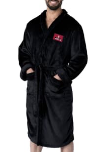 Black Indiana Hoosiers #1 Dad Silk Touch Bathrobes