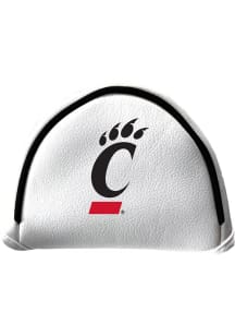 White Cincinnati Bearcats Mallet Putter Cover