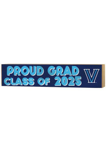 KH Sports Fan Villanova Wildcats Class of 2025 graduation graphic Sign - Navy Blue
