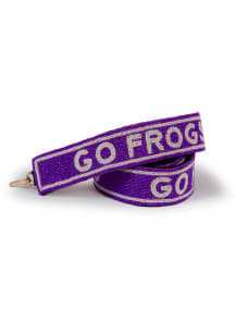 TCU Horned Frogs Bead Strap Womens Purse Strap