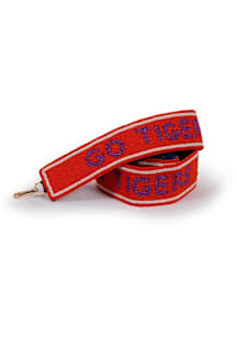 Clemson Tigers Beaded Womens Purse Strap