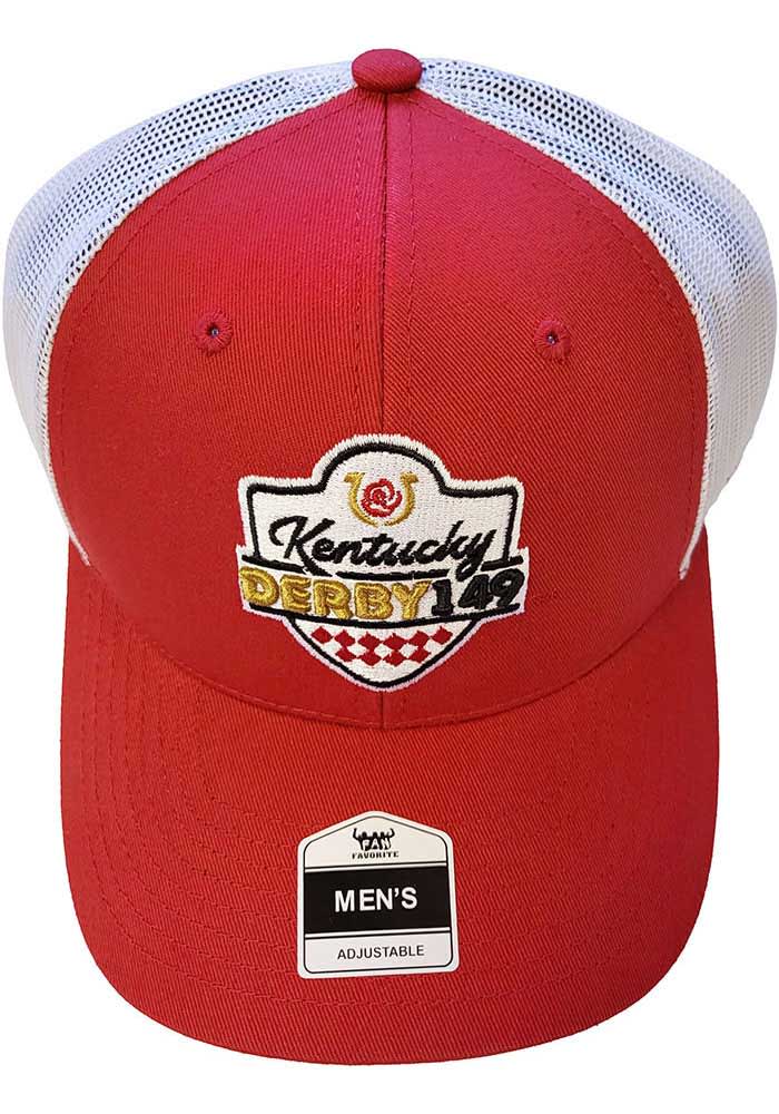 Kentucky Kentucky Derby 149 47 Trucker Adjustable Hat Red