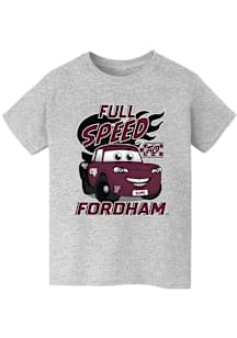 Vive La Fete Fordham Rams Youth Grey Full Speed Short Sleeve T-Shirt