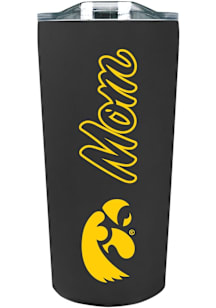 Iowa Hawkeyes 18oz Mom SS Soft Touch Stainless Steel Tumbler - Black