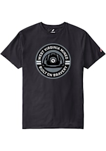West Virginia Mountaineers Black Built On Bravery Short Sleeve T Shirt