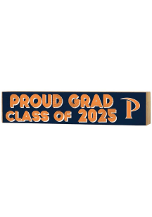 KH Sports Fan Pepperdine Waves 3x13 Block Sign Class of 2025 Sign - Navy Blue