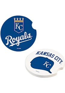 Kansas City Royals 2Pk Car Coaster - Blue