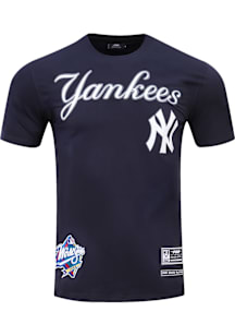 Pro Standard New York Yankees Blue Classic Short Sleeve T Shirt