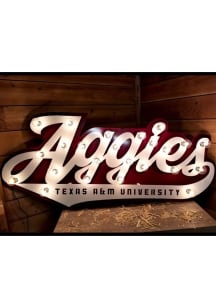 Texas A&amp;M Aggies Lit Marquee Sign