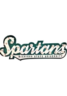 Green Michigan State Spartans Lit Marquee Sign