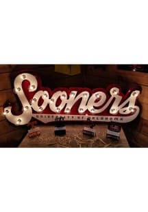 Oklahoma Sooners Lit Marquee Sign