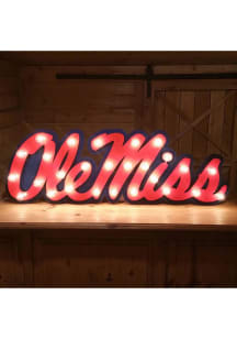 Ole Miss Rebels Lit Marquee Sign