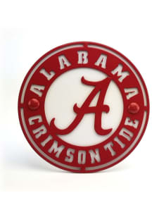Alabama Crimson Tide Logo Car Accessory Hitch Cover