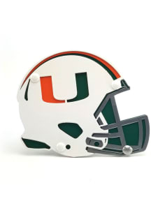 Miami Hurricanes Helmet Car Accessory Hitch Cover