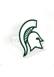 Michigan State Spartans Green Gameday Ironworks Logo Hitch Cover