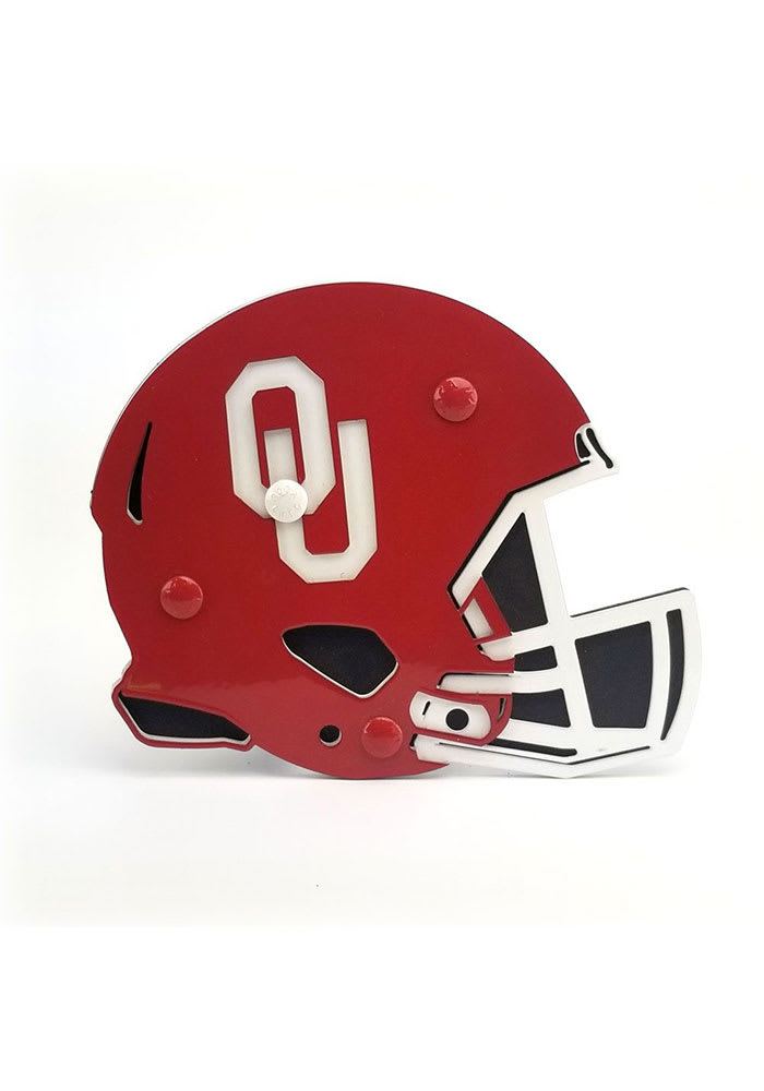 Oklahoma Sooners Helmet Car Accessory Hitch Cover