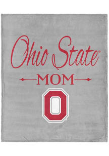 Ohio State Buckeyes Mom Silk Touch Fleece Blanket