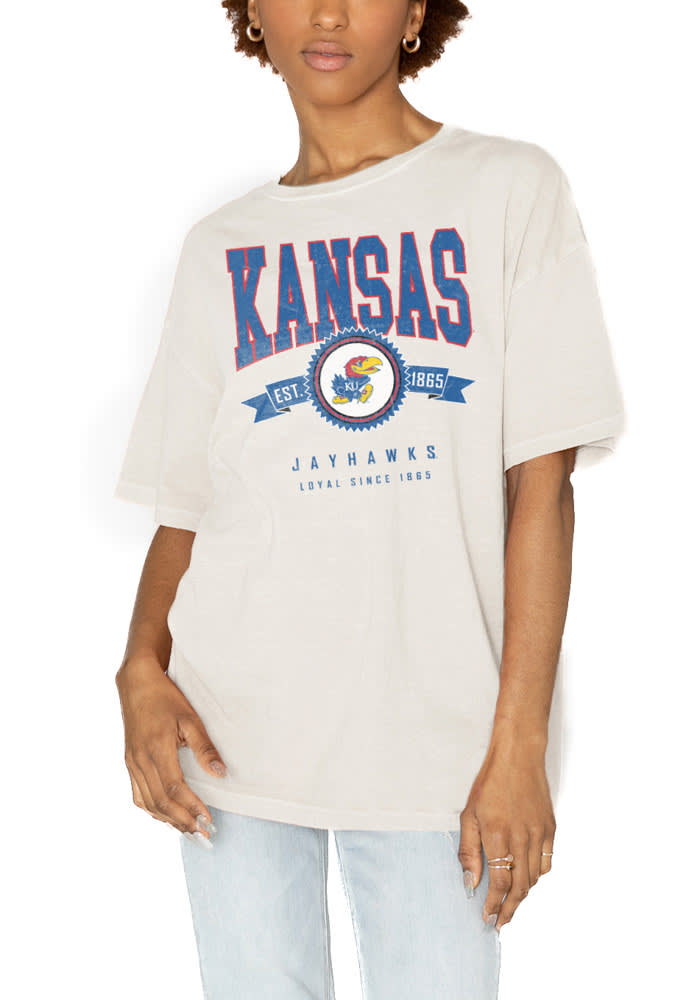 Jayhawks Team LOGO - Oversized GameDay Jersey - ADULT - EM Local