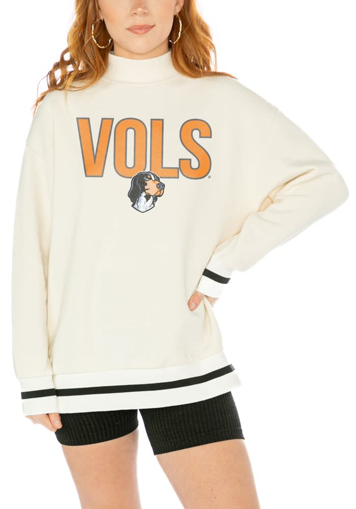 Tennessee Volunteers Gameday Couture Crew Sweatshirt Womens White