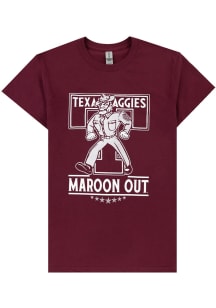 Texas A&amp;M Aggies Maroon Maroon Out 23 Short Sleeve T Shirt