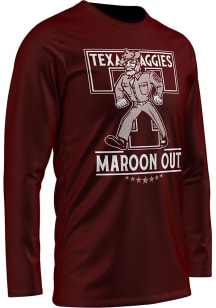 Texas A&amp;M Aggies Maroon Maroon Out 23 Long Sleeve T Shirt