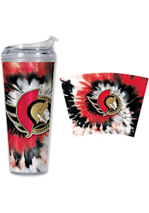 Ottawa Senators Tie Dye 24oz Tumbler - Red