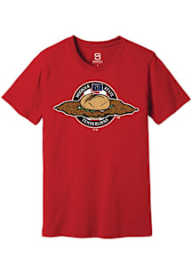 Summit Sportswear Fort Wayne TinCaps Red Hoosier State Tenderloins Theme Night 2025 Short Sleeve T..