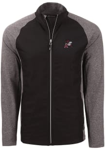 Cutter and Buck Arkansas Razorbacks Mens Black Vault Adapt Eco Big and Tall Light Weight Jacket