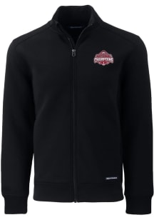 Mens Ohio State Buckeyes Black Cutter and Buck 2024 Football National Champion Roam Long Sleeve ..