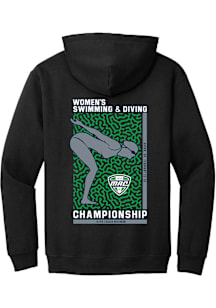 Summit Sportswear MAC Mens Black Women's Swim & Dive Championship 2026 Long Sleeve Hoodie