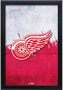 Detroit Red Wings Snap Frame LED Sign - Black