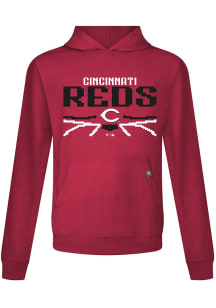Levelwear Cincinnati Reds Mens Red Relay Arcade Hood