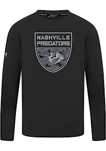 Levelwear Nashville Predators Black Mandate Buckler Long Sleeve T Shirt