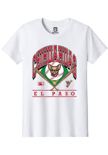 Summit Sportswear El Paso Chihuahuas Youth White Homefield Short Sleeve T-Shirt