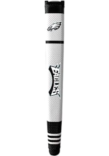 Philadelphia Eagles White Grip Stripe Putter Cover