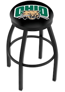 Ohio Bobcats Black Pub Stool - Black