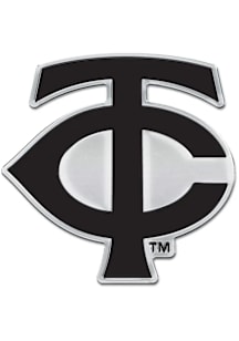 Minnesota Twins Chrome Car Emblem - Silver