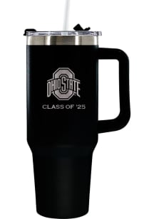 Black Ohio State Buckeyes Class of 2025 40oz Stainless Steel Tumbler