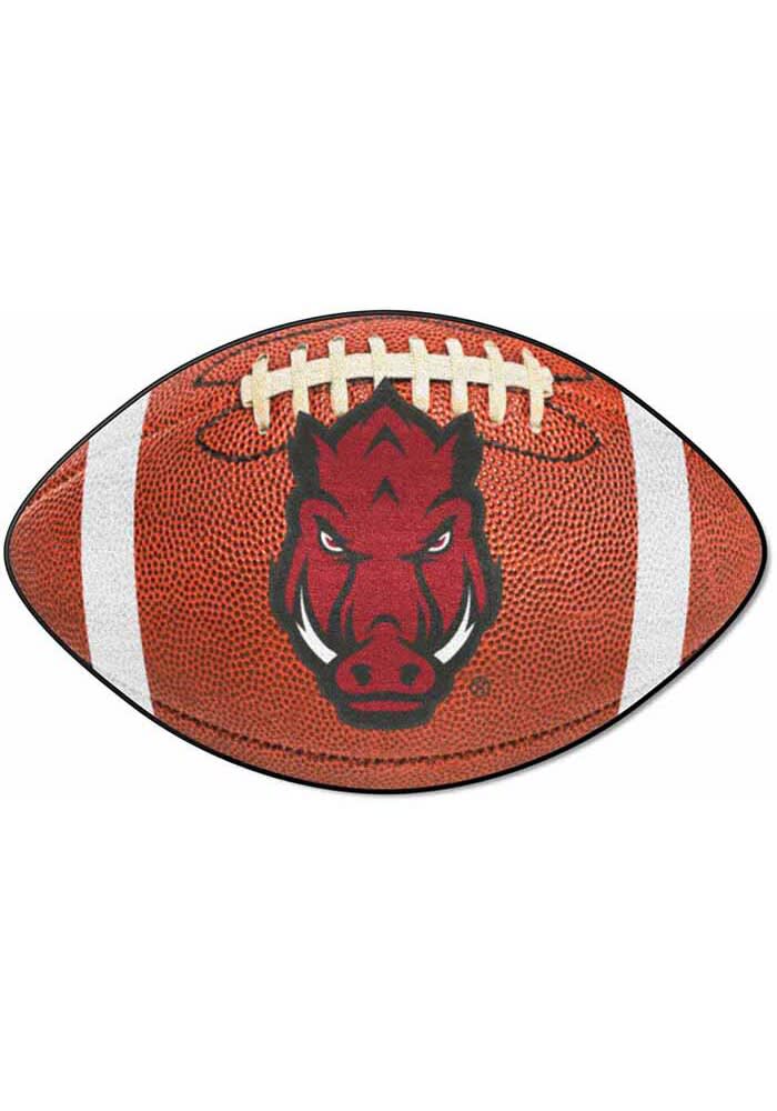 Razorback Rugs Arkansas Razorbacks Football Alternate Logo Interior Rug BROWN - 429744552
