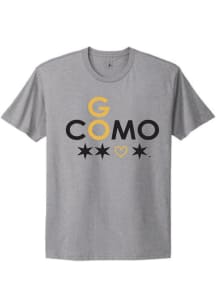 Missouri Grey GO COMO Short Sleeve Fashion T Shirt