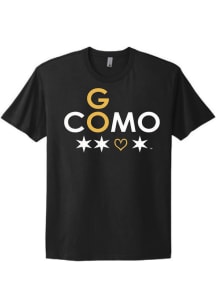 Missouri Black GO COMO Short Sleeve Fashion T Shirt