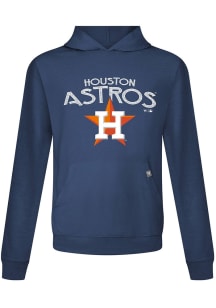 Levelwear Houston Astros Mens Navy Blue Relay Mission Hood